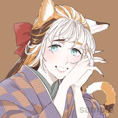 三毛猫のお姉さん