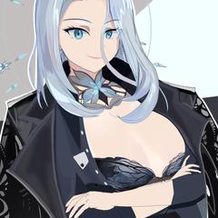 バストアップイラスト 海外VTuber