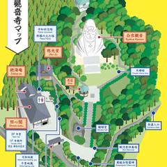 大船観音寺案内マップ