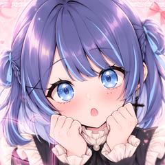 白インナーカラーの女の子