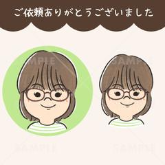 似顔絵イラスト実績のご紹介158