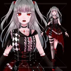 キャラデザ込み 立ち絵