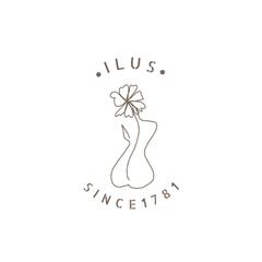 エステサロンilus様　ロゴ