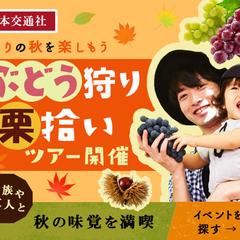 秋の果物狩り