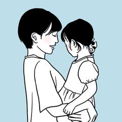 SNSアイコン用イラスト