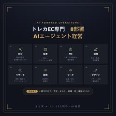トレカEC専門8部署AIエージェント経営