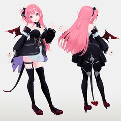 VRChat向けオリジナル3Dモデル「アティナ」