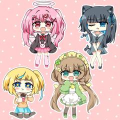 オリジナルキャラクターの立ち絵制作