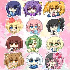 ミニキャラアイコンの制作