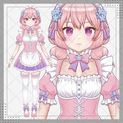 VTuber立ち絵イラスト