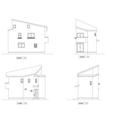 戸建住宅の間取り考えます。