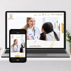 株式会社みらいクレヨン 英語学童Prep Time様のHP