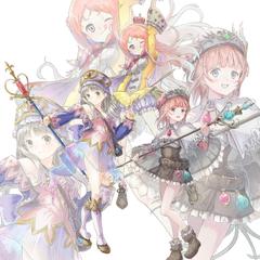 アーランドの錬金術師の主人公たちの全身イラスト