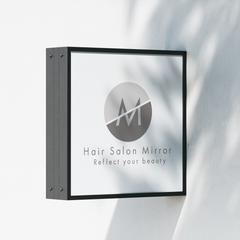 ヘアサロン　ロゴ