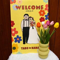 結婚式ウェルカムボード