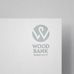 株式会社WOODBANK様ロゴデザイン制作