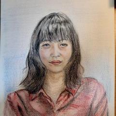 カラー似顔絵