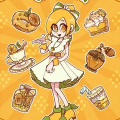｢ビタミンカラーを使ったイラスト」のご依頼