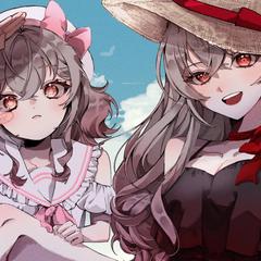【ココナラcommission】IRIAMパネル開け用一枚絵
