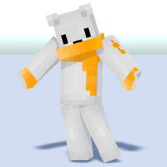 マイクラ風Vtuber　シロクマ