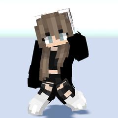 マイクラ風Vtuber　サンプル女の子