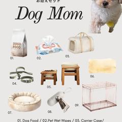 犬のお迎え準備セットのビジュアル制作