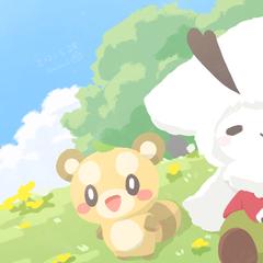 春の日向ぼっこ