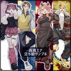 IRIAM配信用立ち絵