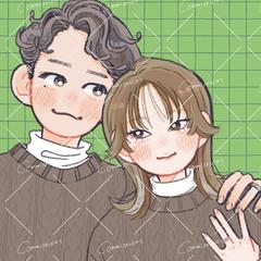 【制作実績】結婚記念日お祝いイラスト