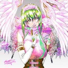 翼のある人物のアイコン