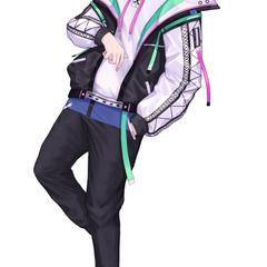 男性配信者キャラクターデザイン