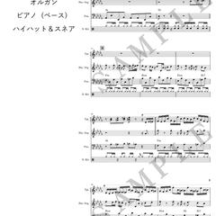 【楽譜サンプル】某ゲーム内BGM