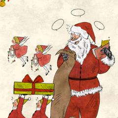 クリスマスの準備で大忙し！