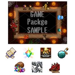 ボードゲームに使用するパッケージとカードイラスト