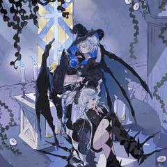 背景つきイラストの作成