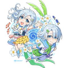 OCデフォルメイラスト