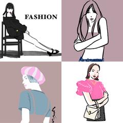 モード系イラスト