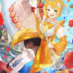 絹毛シオタ様　一周年・誕生日記念イラスト