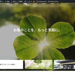 調剤薬局のホームページ