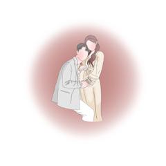 マタニティの思い出もイラストに