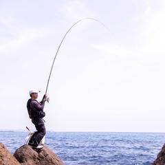 磯釣り写真