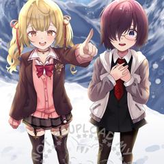 星川サラちゃんの誕生日プレゼント用イラストご依頼でした。