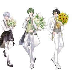歌い手グループメルノア様メンバー誕生日イラスト