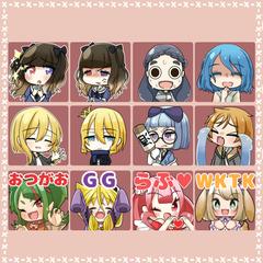 SDイラスト（スタンプ）