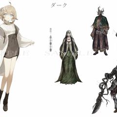 キャラクターデザインサンプル