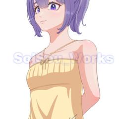 ポニテの女の子