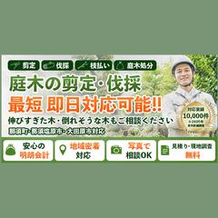 【バナー】庭木の剪定・伐採