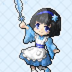 ドット絵(立ち絵) 白里ゆきね