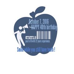 誕生日オリジナルグッズデザイン
