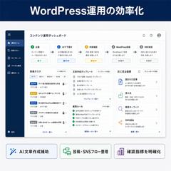 WordPress運用の効率化（AI活用・投稿フロー整理）